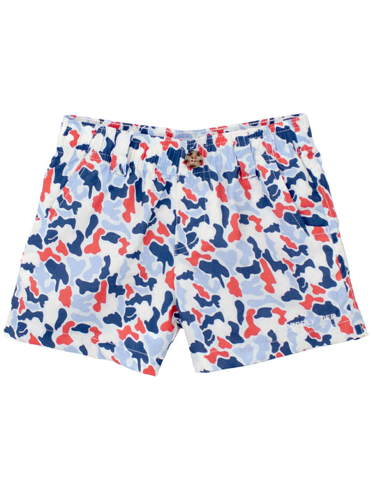 Properly Tied Americana Camo Short