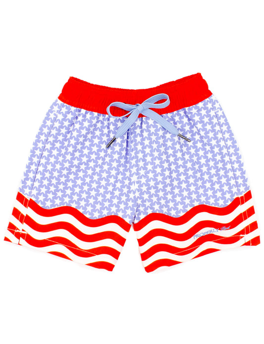 Properly Tied Riviera Swim Trunk - Freedom