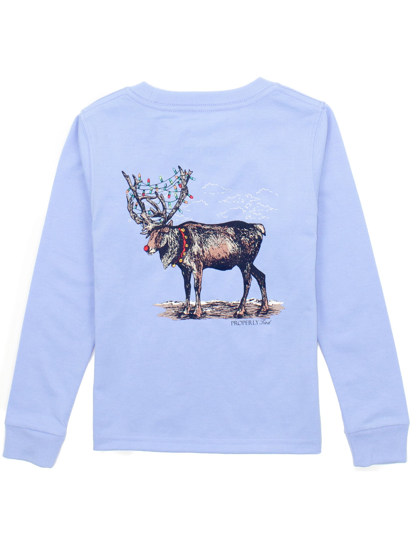 Boys Reindeer Tee - Long Sleeves