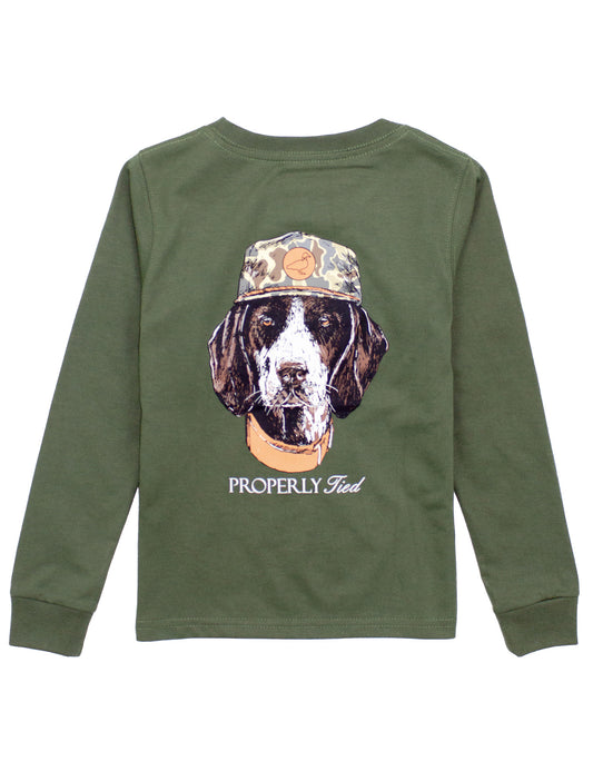 Properly Tied Man's Best Friend Long Sleeves Tee