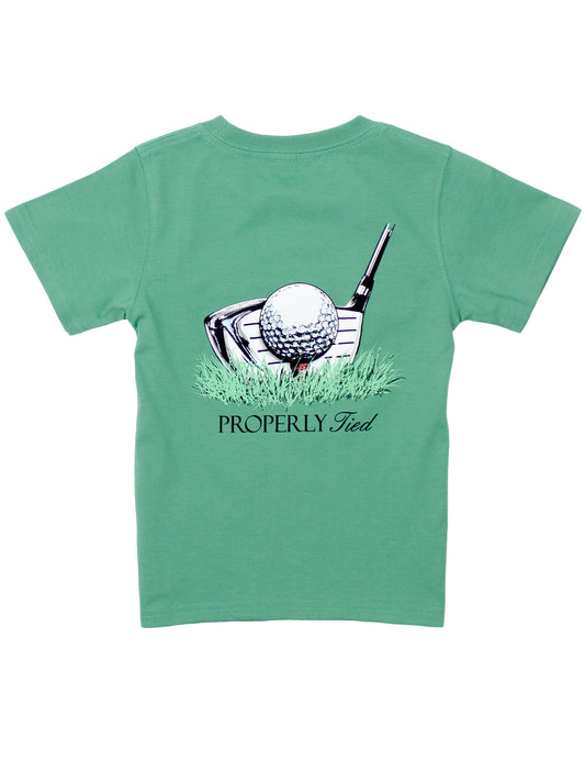 Properly Tied Boys Driver Tee short sleeve