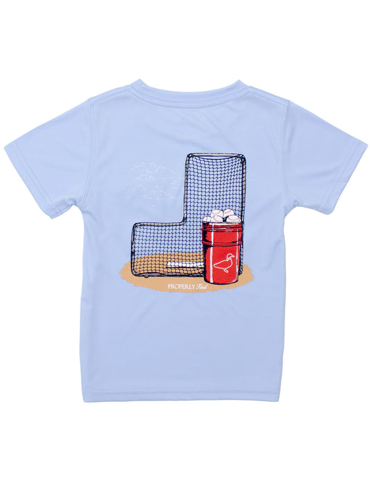 Properly Tied Boys Performance Tee Baseball Bucket