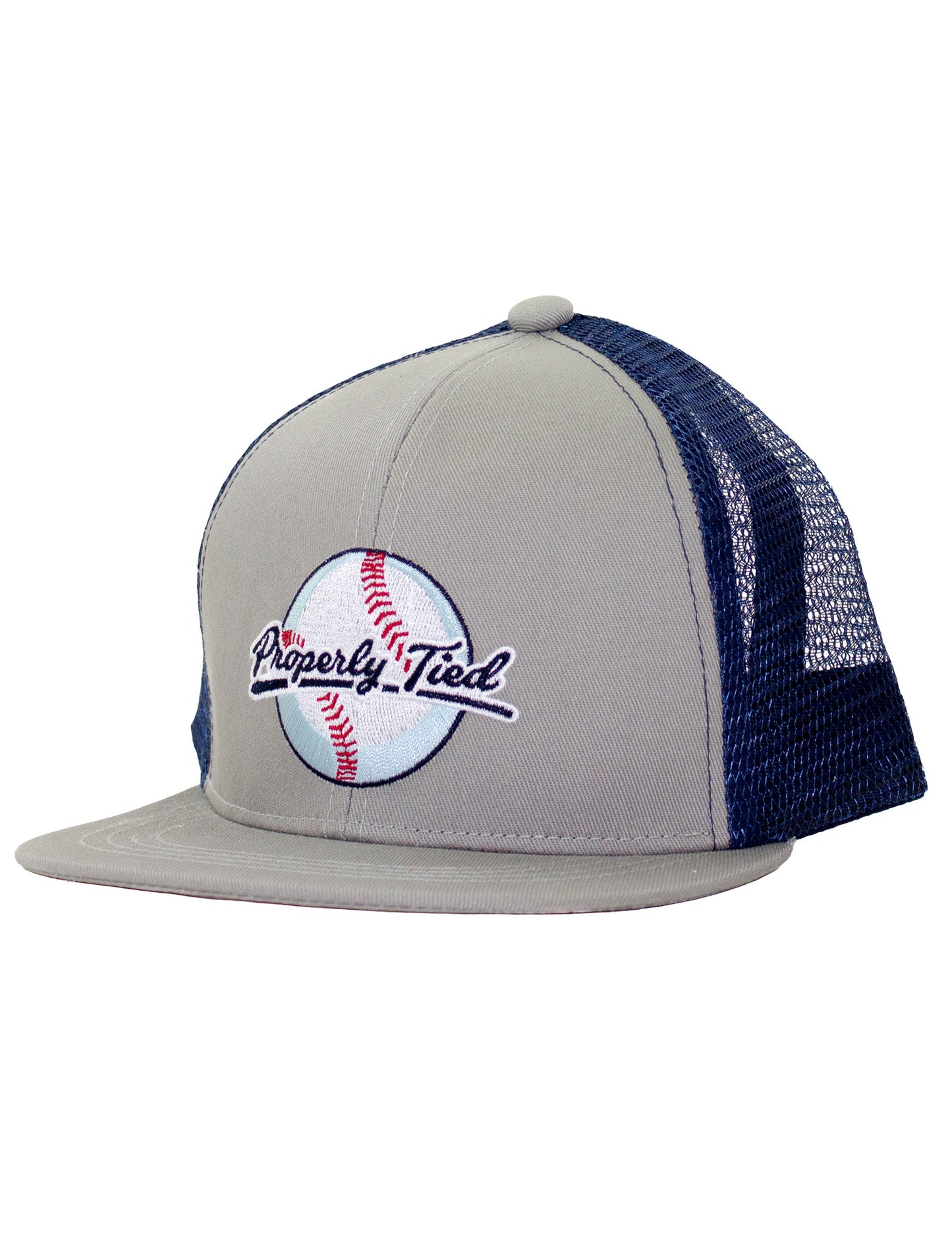 Properly Tied Boys Sportsman Trucker Hat Baseball