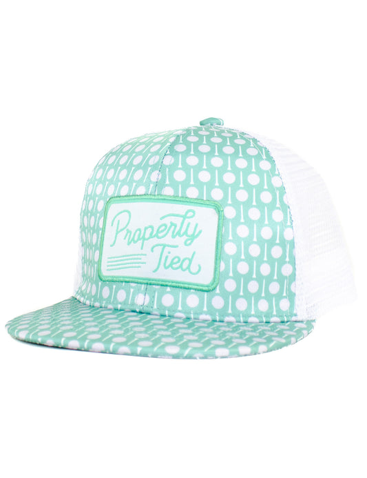 Properly Tied Boys Sportsman Trucker Hat Tee Time