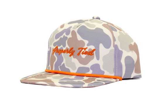Properly Tied Boys Rope Hat Field Camo
