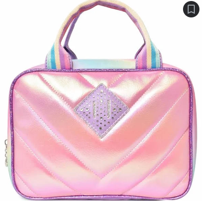 OMG Accessories Quilted Chevron Lunchbox