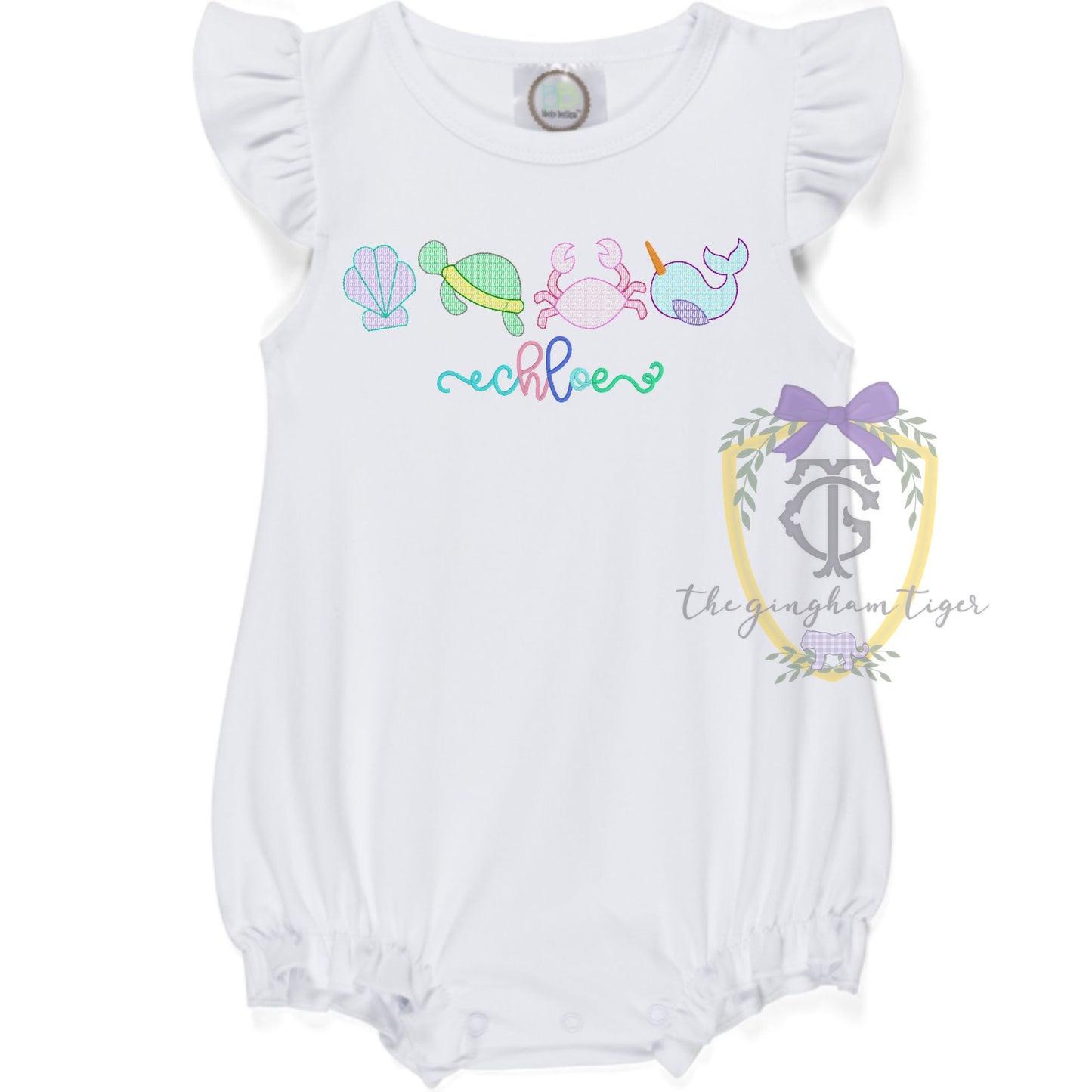 Beachy Bubble or Ruffle Tee