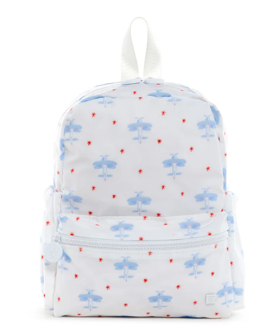 Trvl Mini Backpacker - Classic Plaid Red