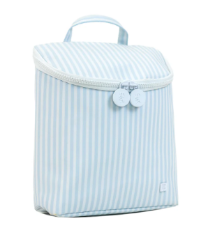 Take Away Bottle Bag - Pimlico Stripe blue