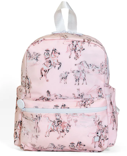 Trvl Mini Backpacker - Cowgirl Toile