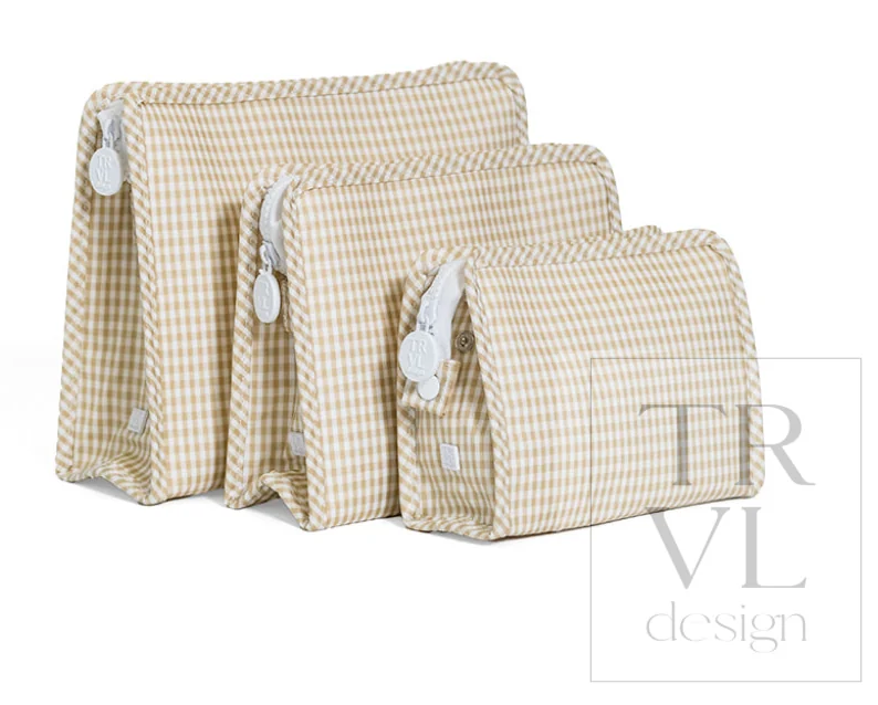 TRVL Roadie - Gingham Khaki