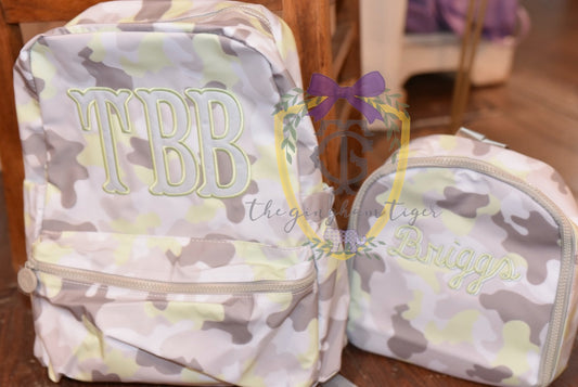 Camo Backpack TRVL