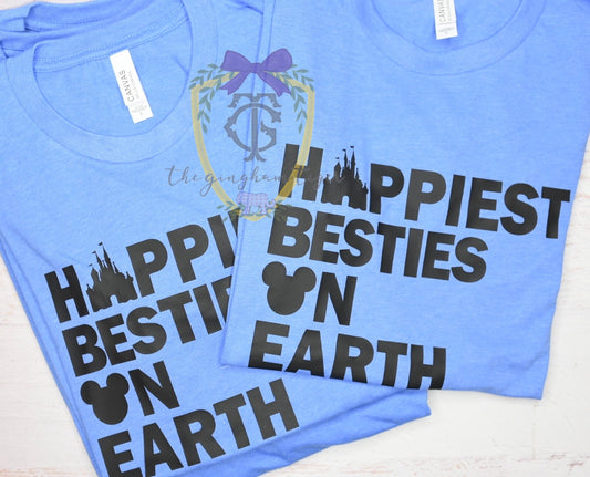 Happiest Besties on Earth Tee