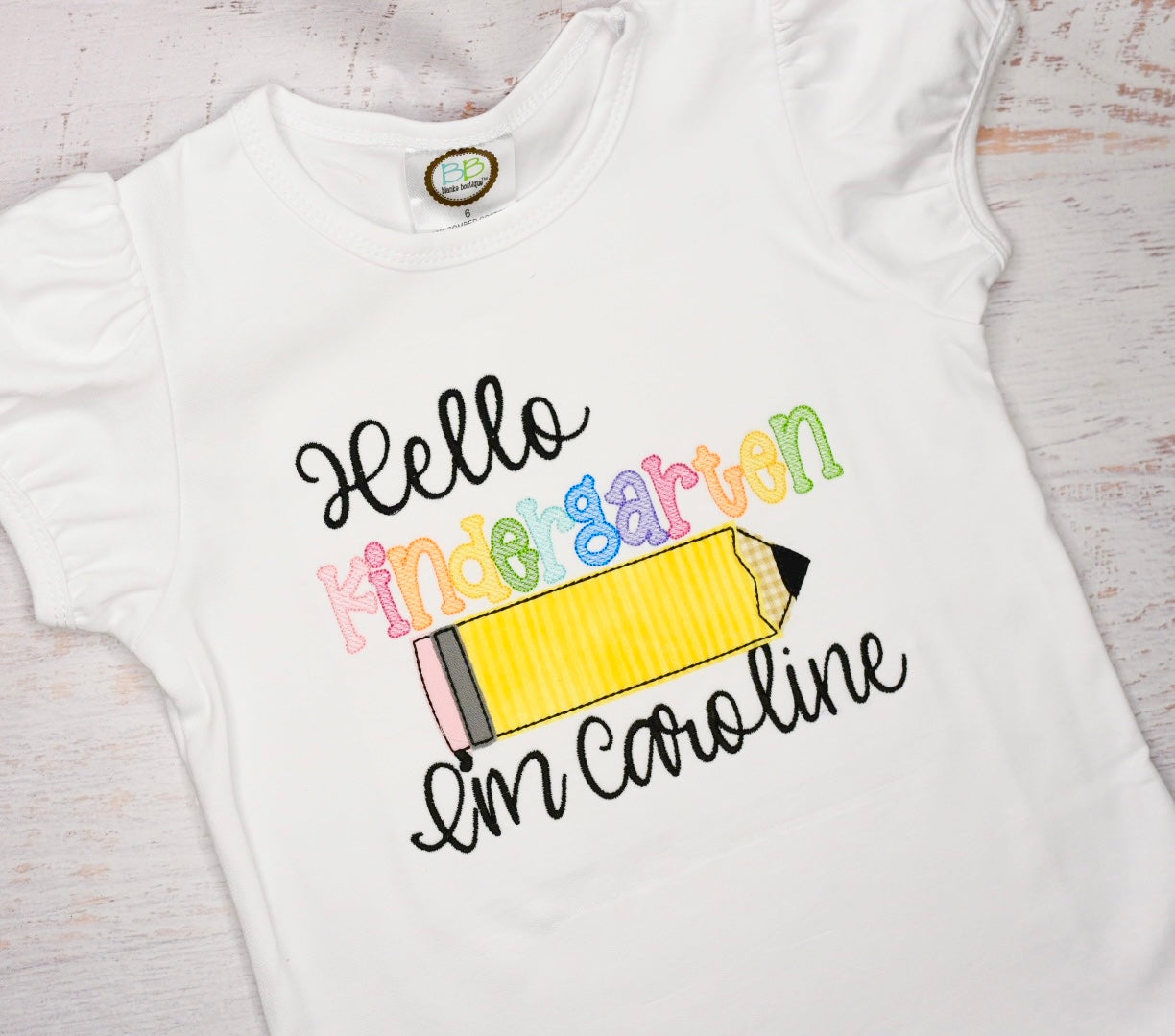 Hello {GRADE} tee