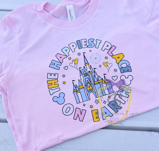 Happiest Place on Earth Tee