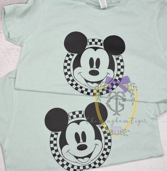 Checkered Mouse Tee