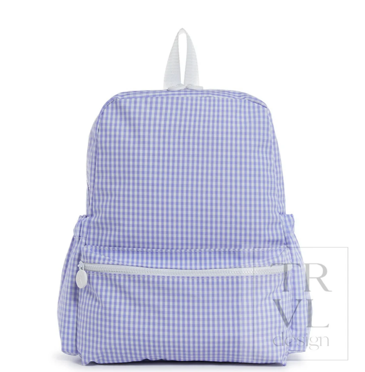 TRVL BACKPACKER - Lilac Gingham