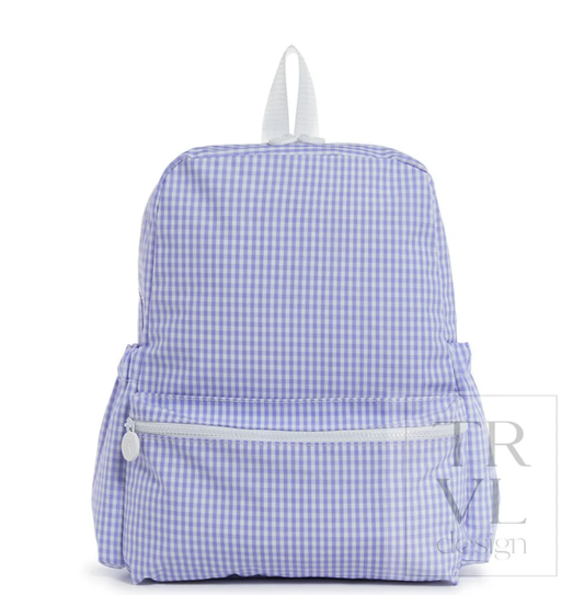 TRVL BACKPACKER - Lilac Gingham