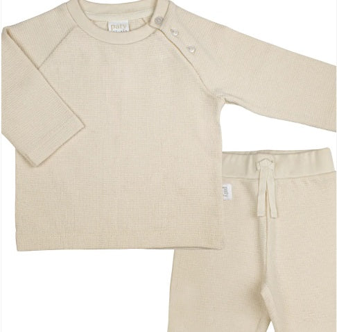Paty Waffle Knit Set
