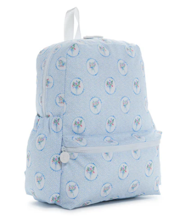 Floral Medallion Blue TRVL Backpacker