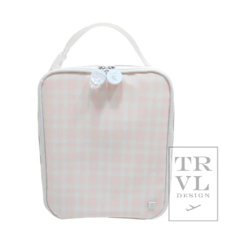 Bring IT Lunch Bag - Pimlico Plaid - Pink