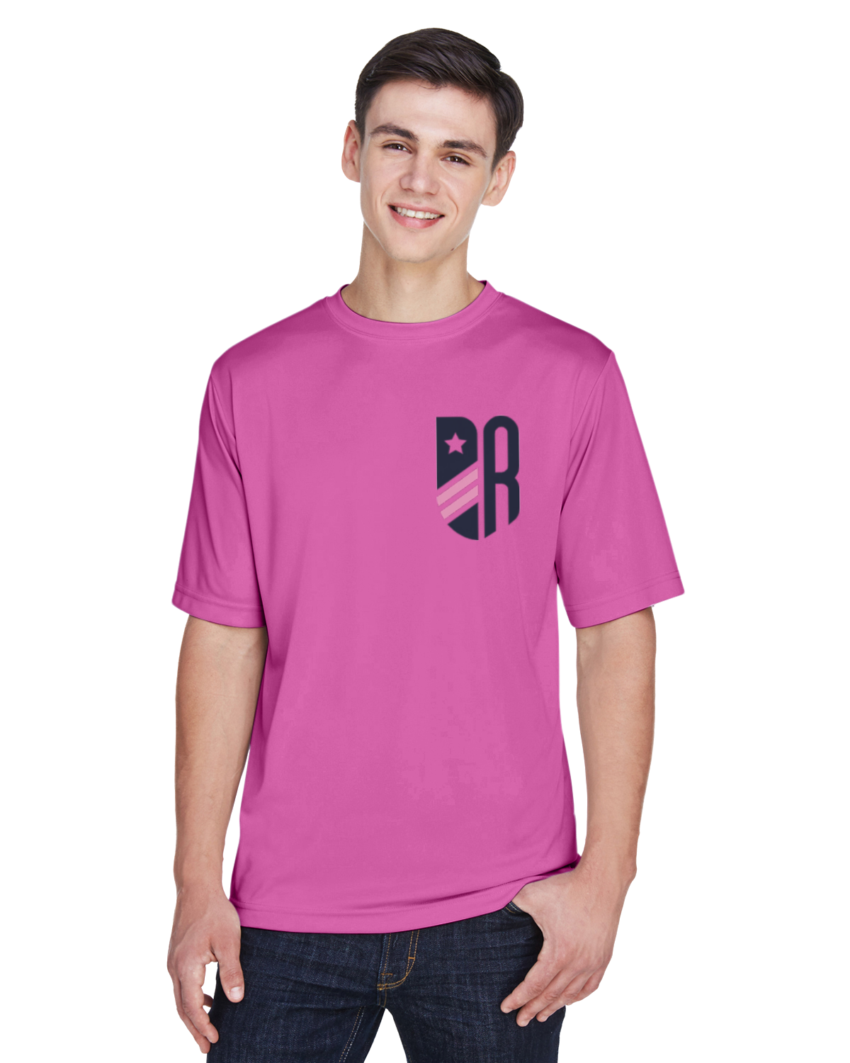 Pink Revolution Soccer Club Performance Tee