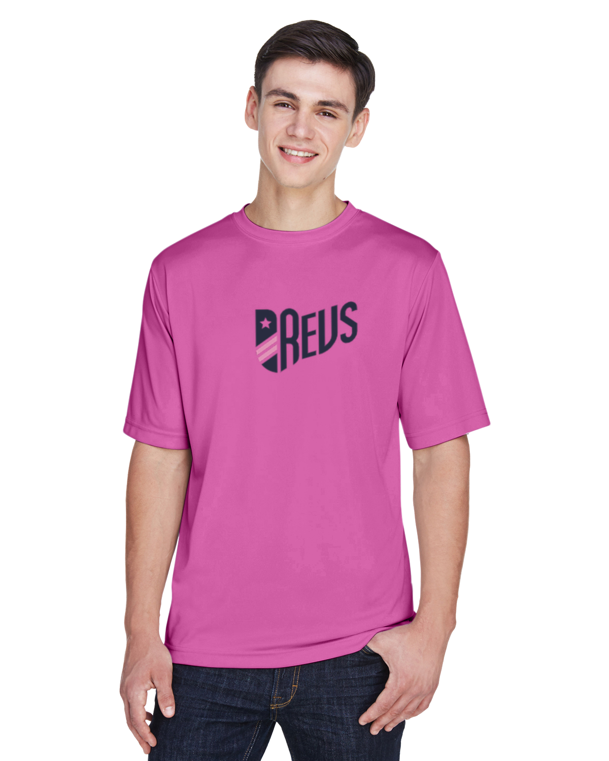 Pink Revolution Soccer Club Performance Tee