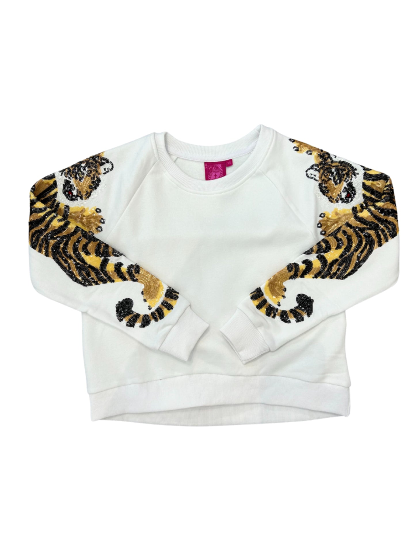 Queen of Sparkles Tiger Sweatshirt