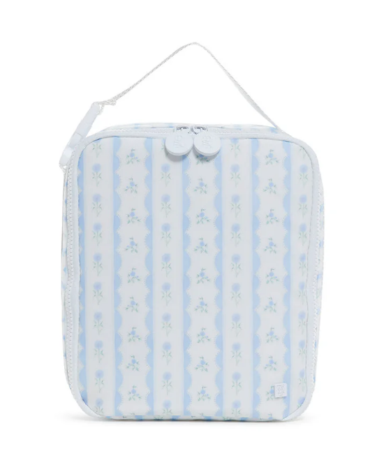 Ribbon Floral Blue Lunchbox TRVL