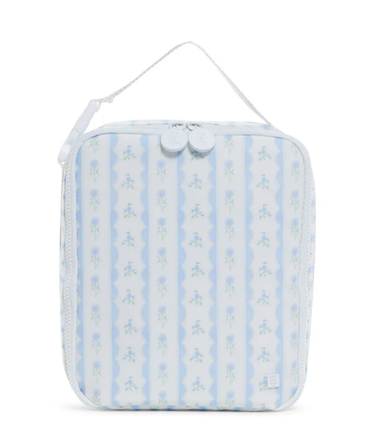 Ribbon Floral Blue Lunchbox TRVL