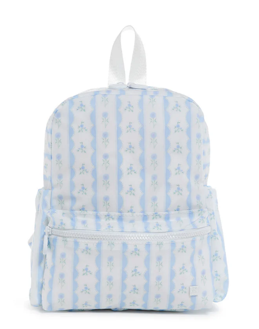 Trvl Mini Backpacker - Ribbon Floral Blue