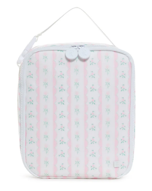 Ribbon Floral Pink Lunchbox TRVL