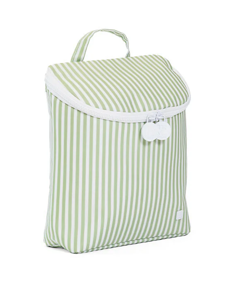 Take Away Bottle Bag - Pimlico Stripe Sage
