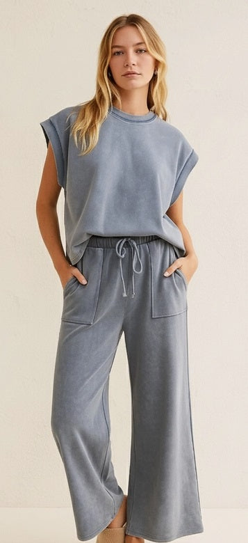 Mineral Wash Scuba Lounge Set - Sewn and Seen