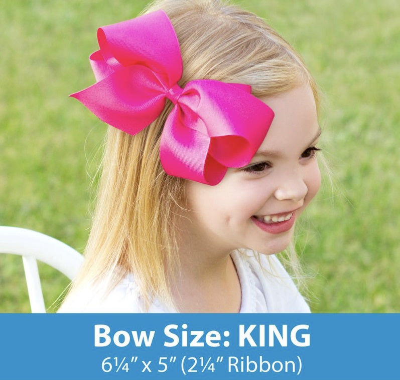 Wee Ones Classic King Grossgrain Bow