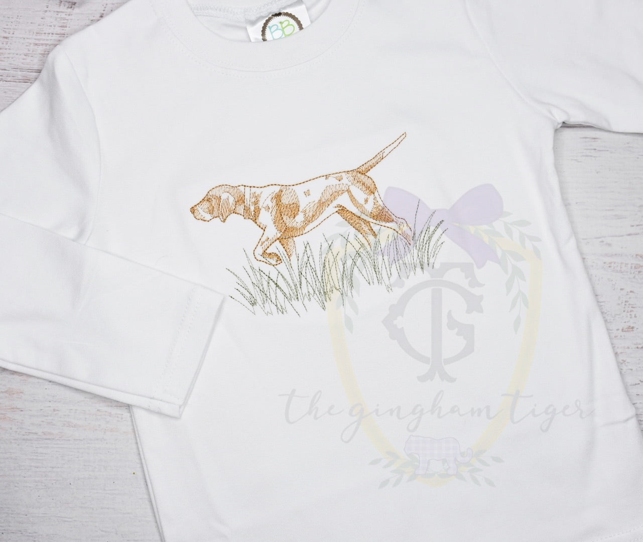 Pointer Embroidery Tee
