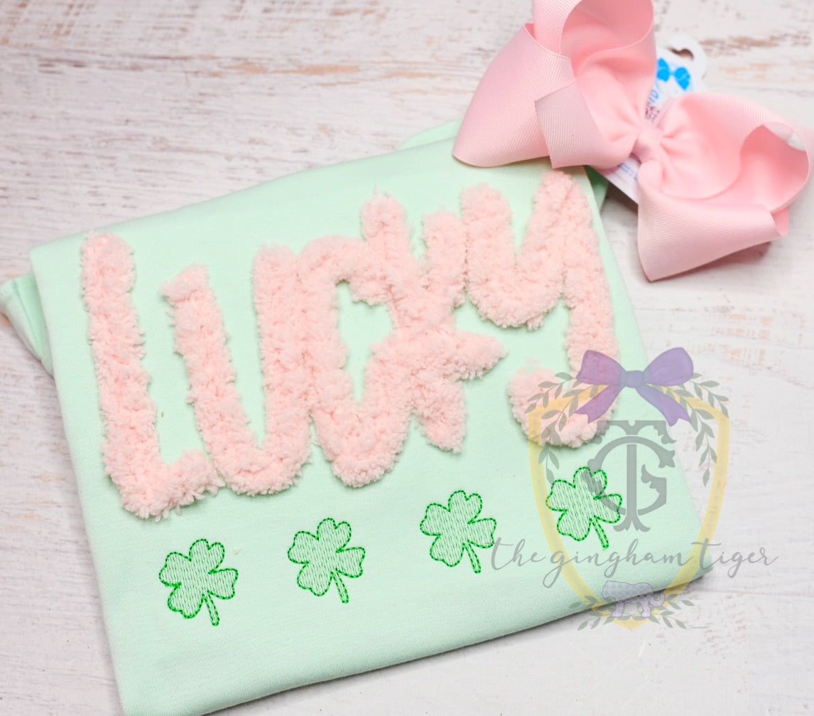 Fluff LUCKY ruffle tee