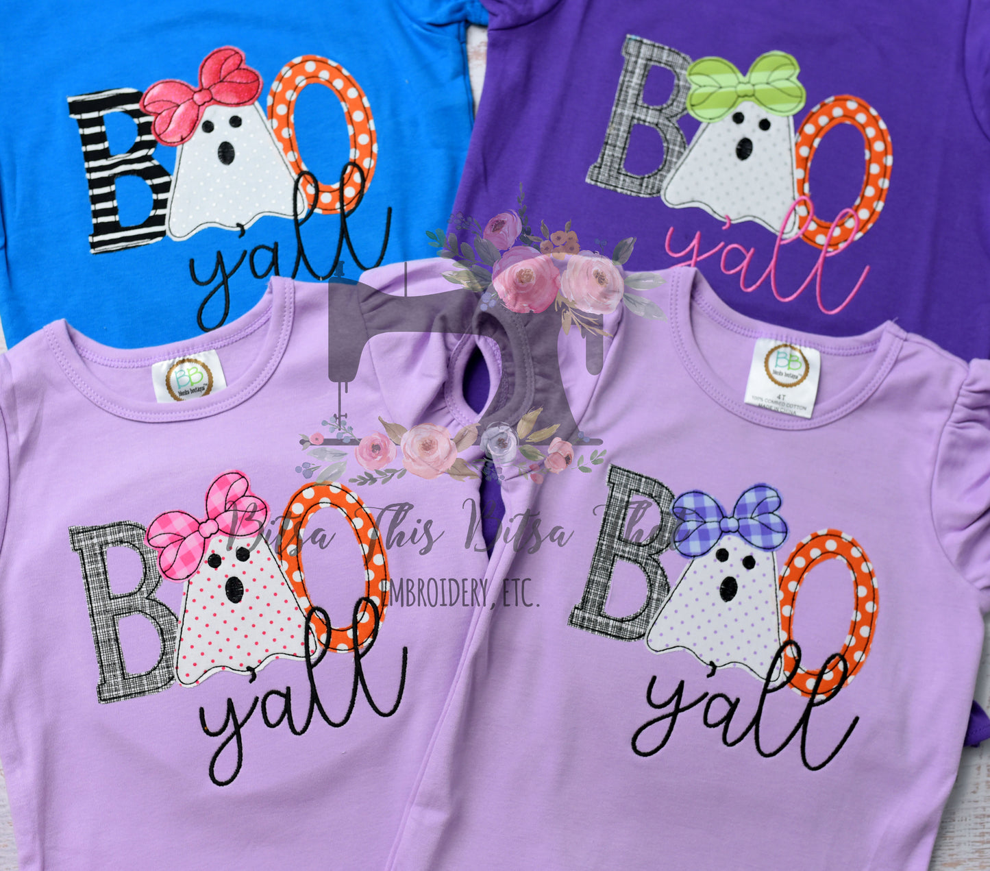 Boo Y’ALL Applique Shirt