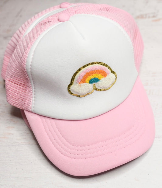 Youth Rainbow Trucker Hat