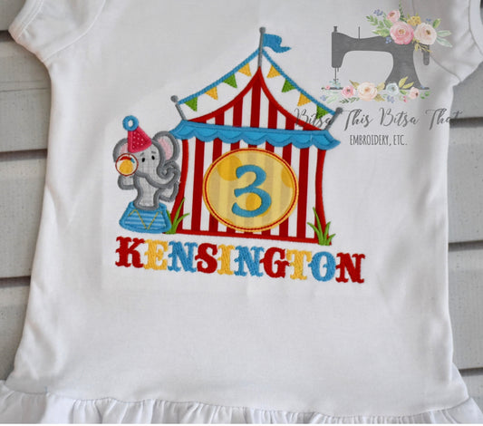 Circus Birthday Shirt