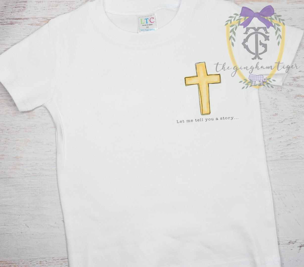 He is Risen Story Tee