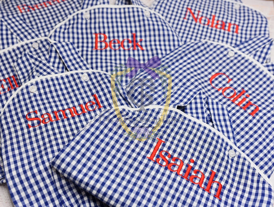Gingham Bubble with name