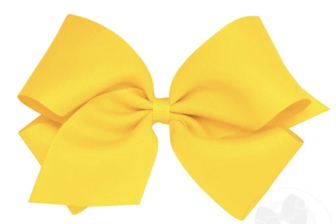 Wee Ones Classic Mini King Grossgrain Bow